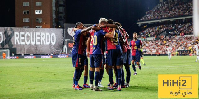نتائج آخر خمس مباريات لبرشلونة على ملعب فاييكاس
