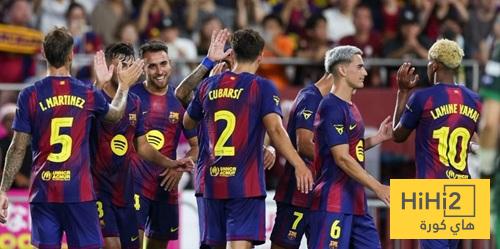 أرقام قمصان لاعبي برشلونة هذا الموسم