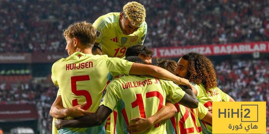 تقييم لاعبي اسبانيا و تركيا في المباراة