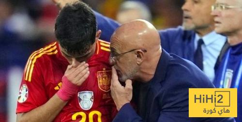 بيدري يكشف ما قاله دي لافوينتي بين شوطي مباراة تركيا