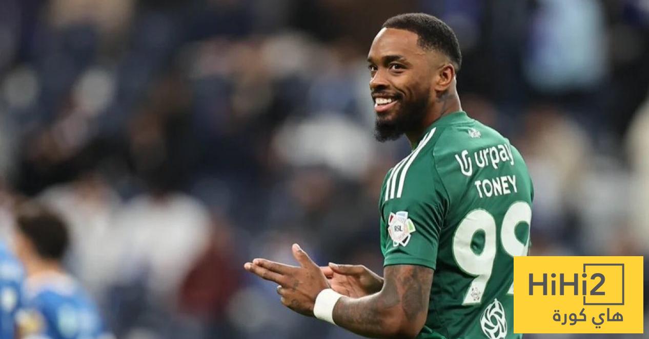 أداء مميز لإيفان توني أمام الهلال