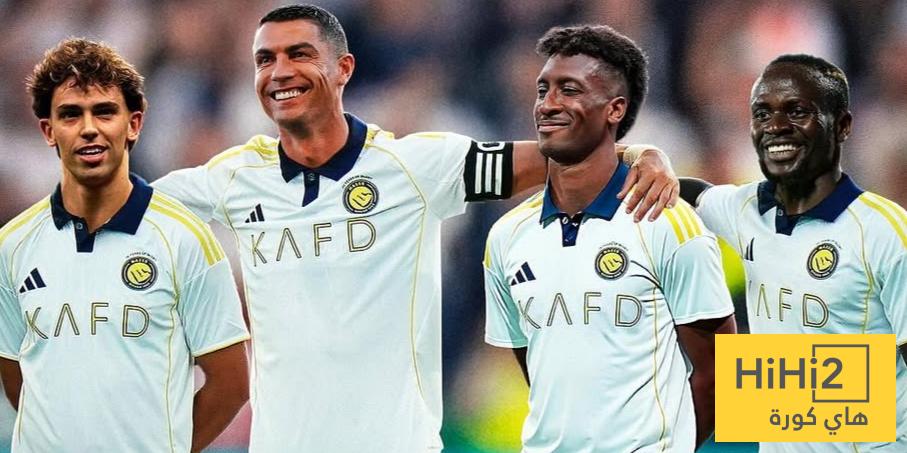 تشكيلة أجانب نادي ‎النصر في لقاء اليوم