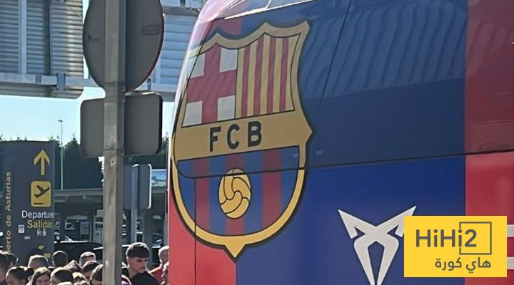 صور.. حدث استثنائي لبرشلونة في أوفييدو