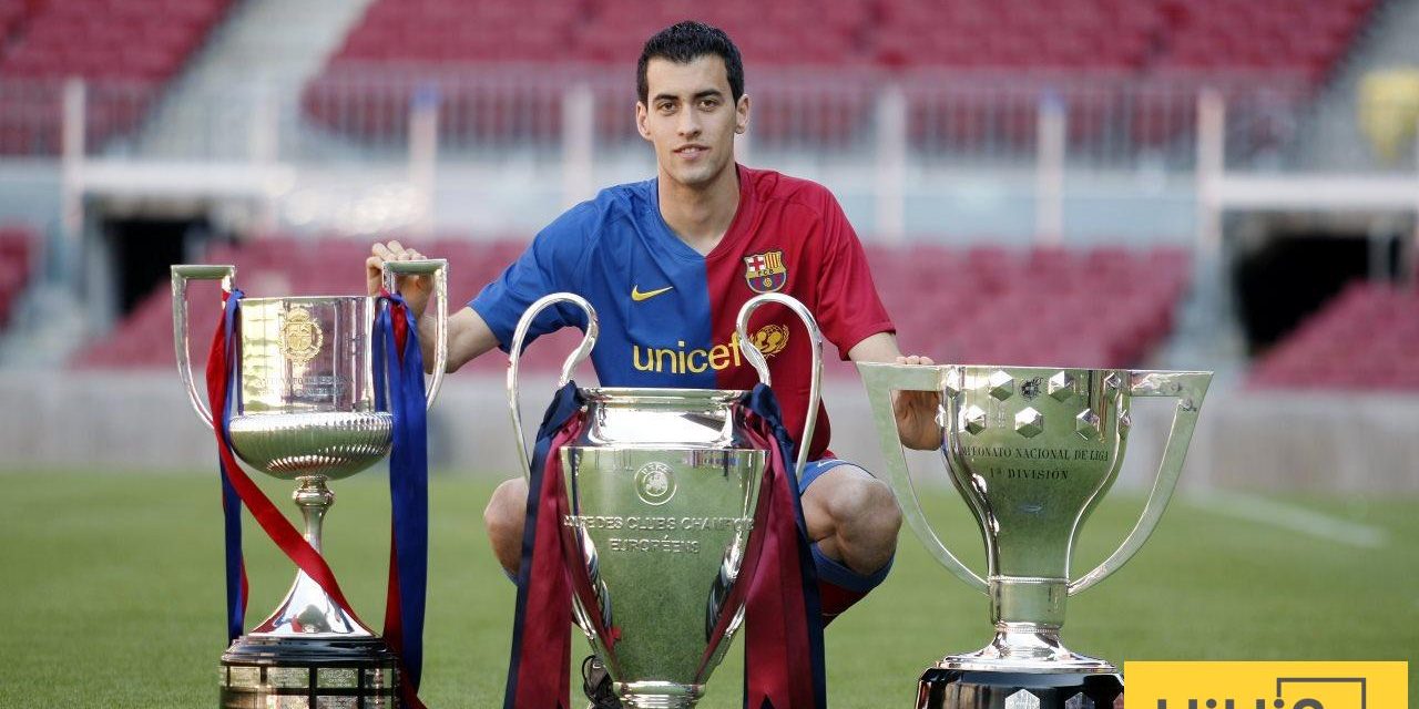 كم لاعب تبقى من جيل برشلونة الذهبي بعد اعتزال بوسكيتس؟… صورة