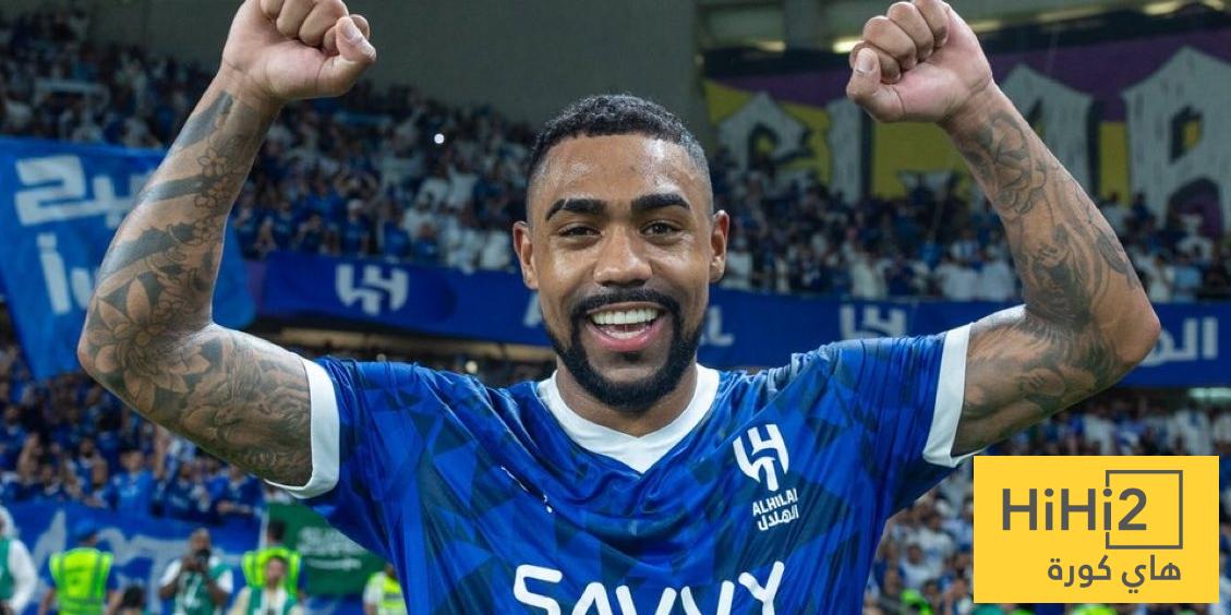 هل يشارك مالكوم مع الهلال أمام ناساف؟