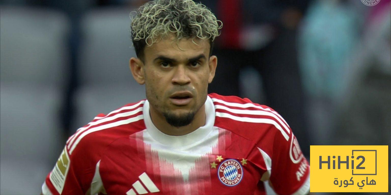 أكثر لاعب أثار إعجاب لويس دياز في بايرن ميونخ