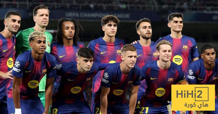 تقييم فريق برشلونة في الشوط الأول أمام باريس