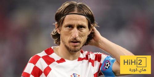 لوكا مودريتش يقود تشكيلة منتخب كرواتيا الاساسية ضد التشيك