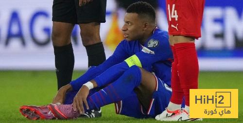 أول تعليق من ديشامب على اصابة مبابي