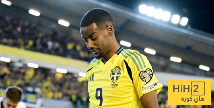 ايزاك عن هزائم منتخب السويد: نشعر بخيبة أمل