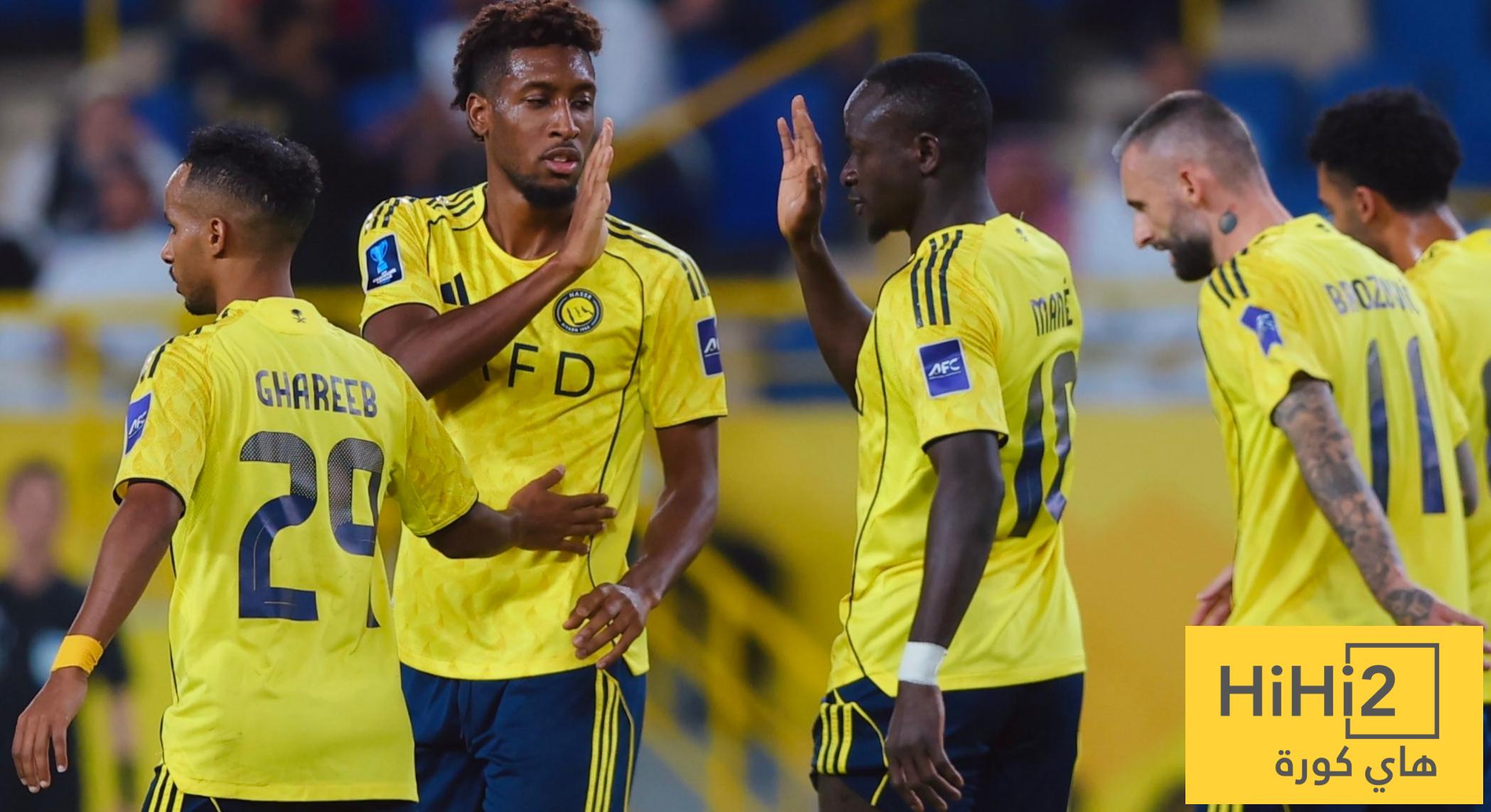 استعدادات النصر تكتمل بعودة الدوليين