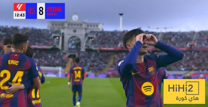 إحصائيات بيدري في الشوط الأول أمام جيرونا