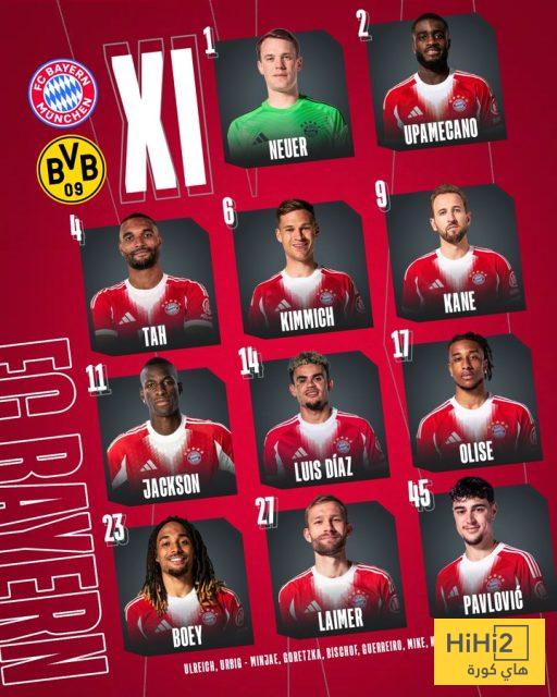 تشكيلة بايرن ميونخ الرسمية ضد بوروسيا دورتموند 4 تشكيلة بايرن ميونخ الرسمية ضد بوروسيا دورتموند 3
