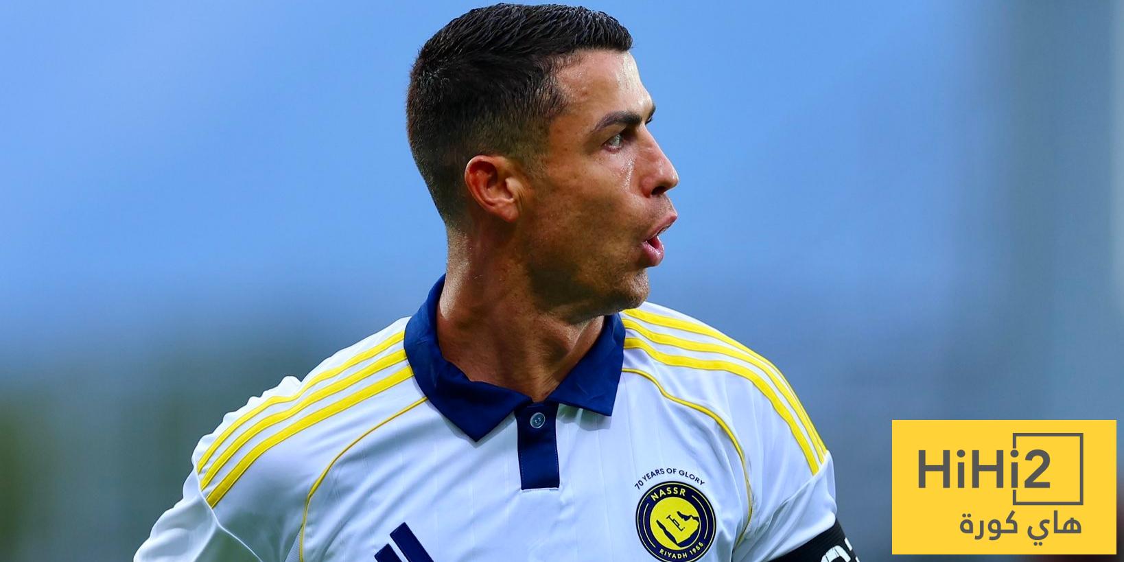 أرقام رونالدو مع النصر حتى الآن