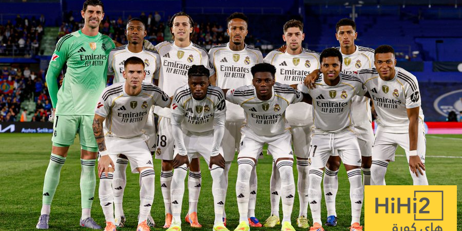 تقييم لاعبي ريال مدريد و خيتافي في الشوط الاول