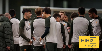 خبر سعيد في مران برشلونة قبل الكلاسيكو