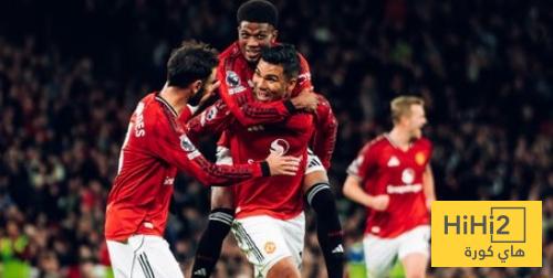 ترتيب البريميرليغ بعد فوز مانشستر يونايتد على برايتون