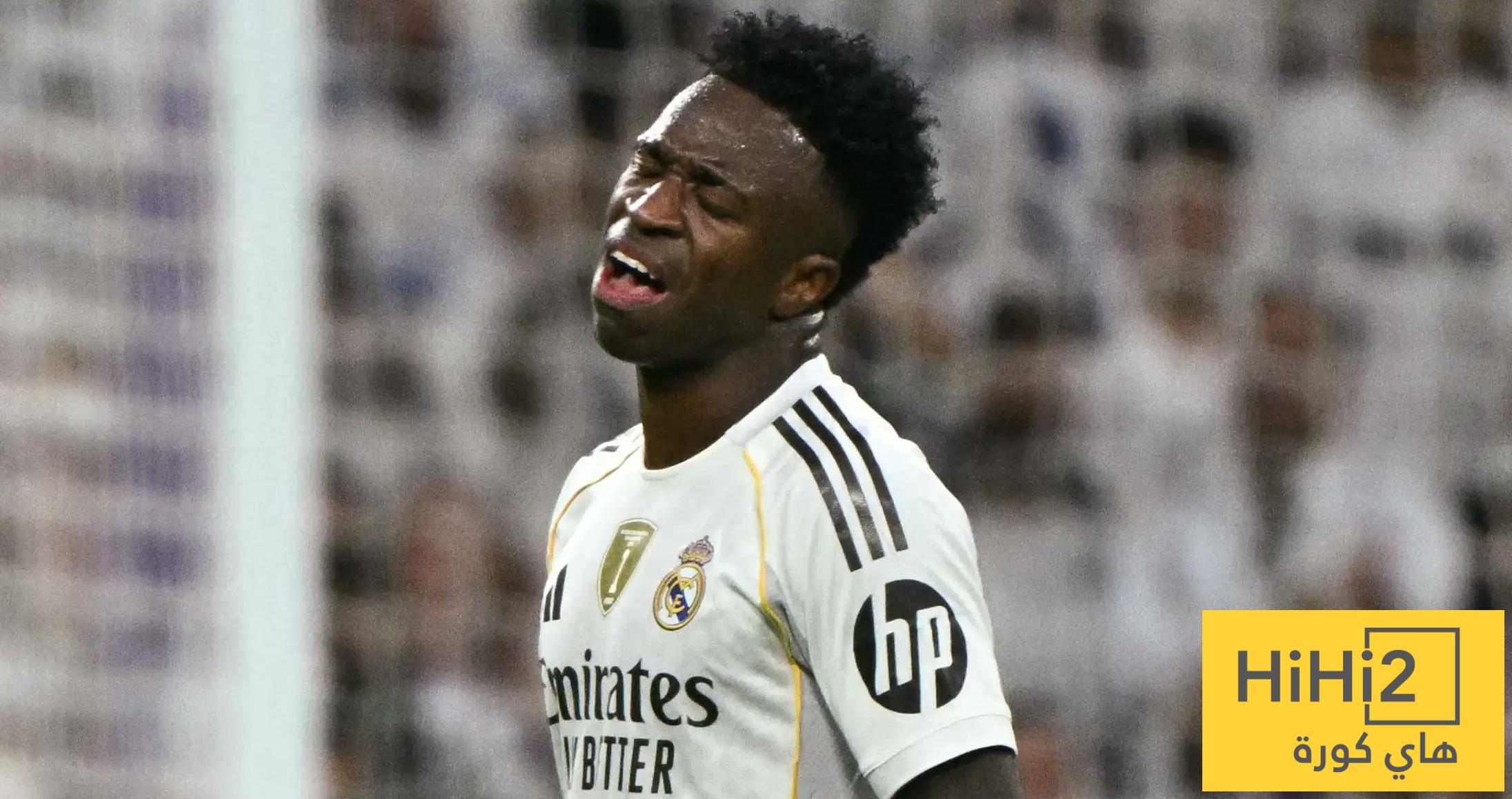 فينيسيوس تراجع عن تجديد عقده مع ريال مدريد