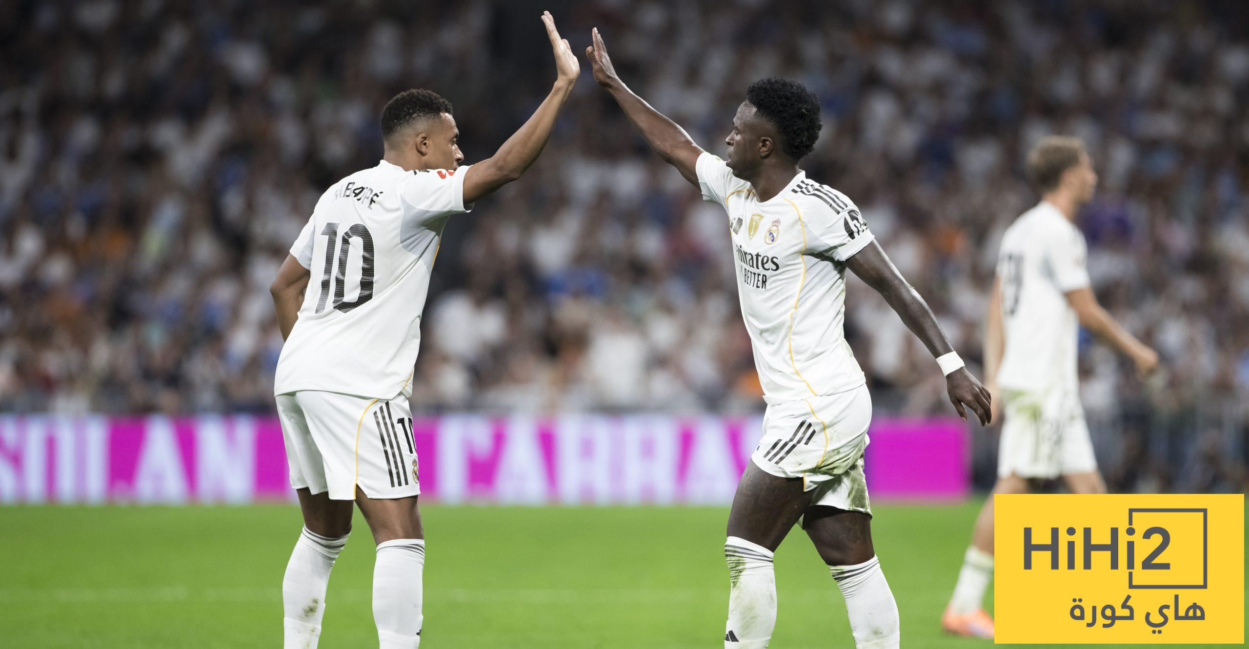 ريال مدريد يتصدر أوروبا في معدل الأهداف المتوقعة