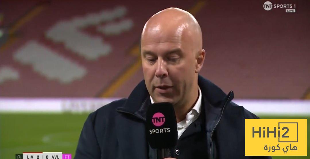 ماذا قال سلوت عن مواجهة ريال مدريد في دوري الأبطال ؟