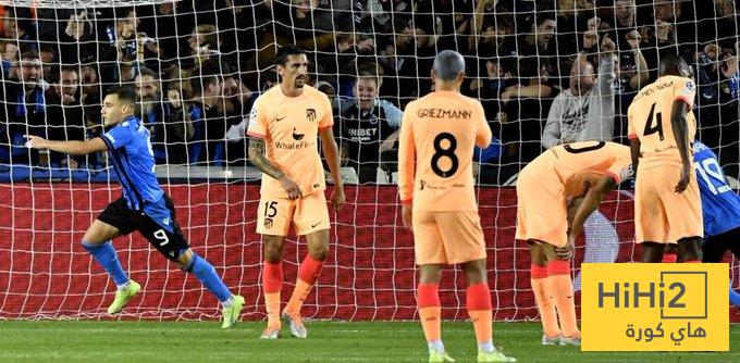 إحصائية مخيفة لكلوب بروج قبل مواجهة برشلونة