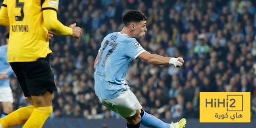 مانشستر سيتي يفتتح التسجيل ضد دورتموند