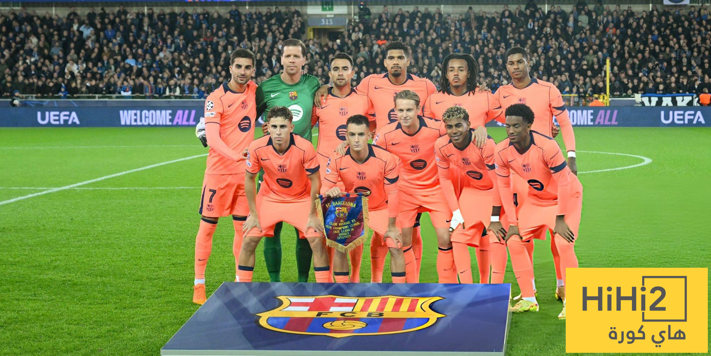 تقييم لاعبي برشلونة بعد التأخر امام كلوب بروج