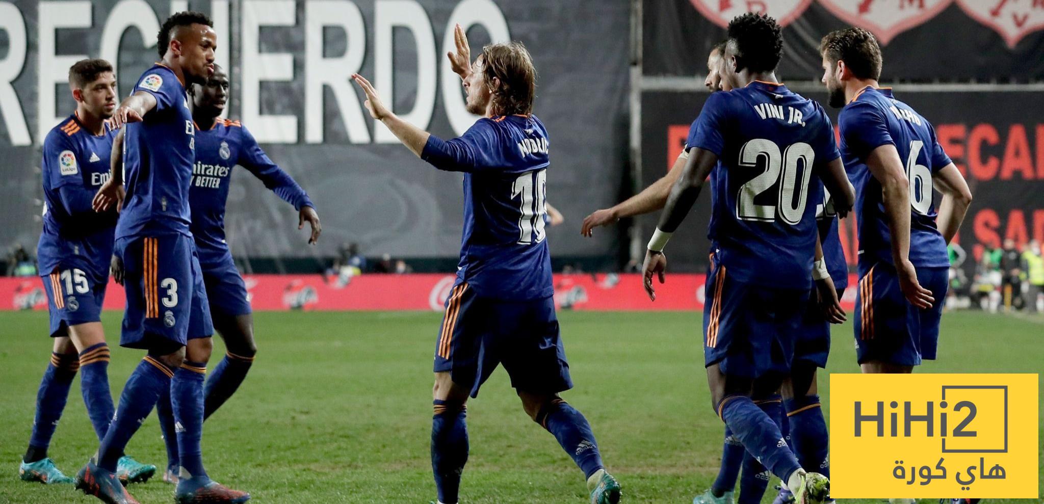 ريال مدريد يسعى لكسر عقدة رايو فاليكانو خارج الديار