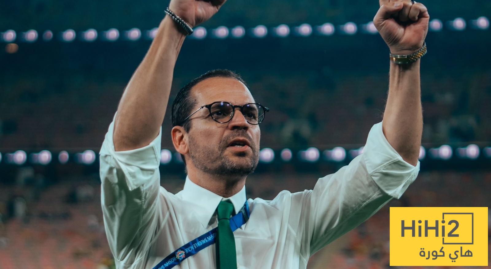 سر احتفال روي بيدرو بانتصار الأهلي على الاتحاد