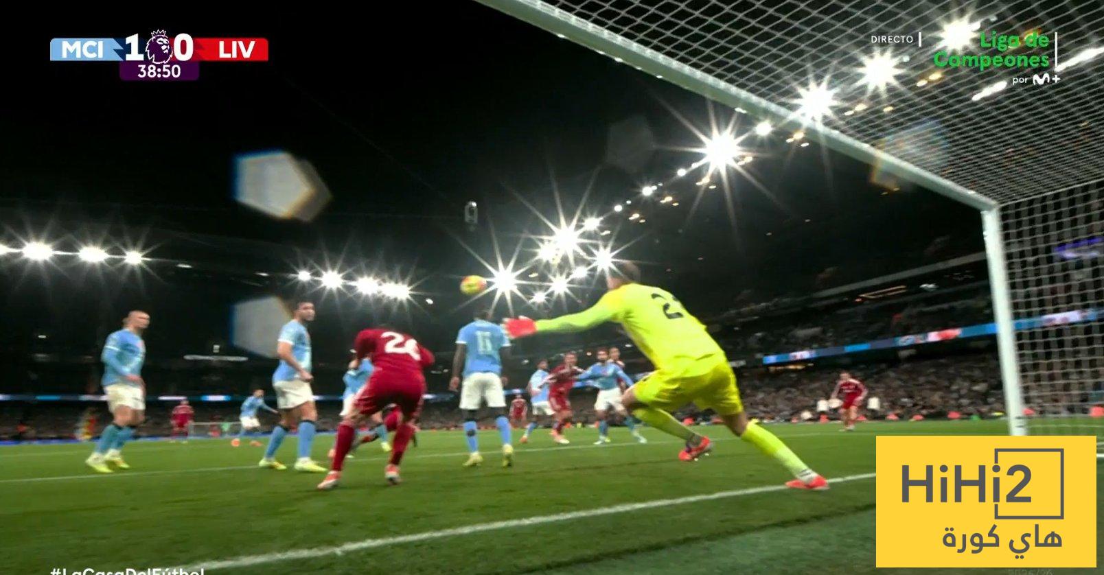 فضيحة تحكيمية في قمة مانشستر سيتي وليفربول!