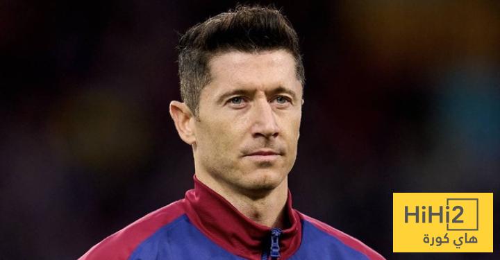 أرقام ليفاندوفسكي مع برشلونة هذا الموسم في الليغا