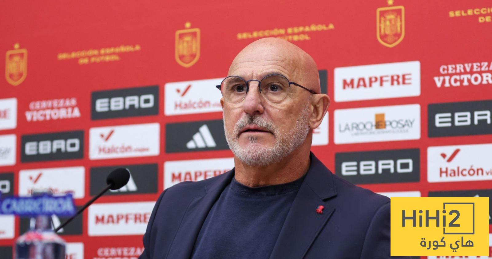 دي لا فوينتي يوضح سبب استدعاء لامين يامال واستبعاد نيكو ويليامز