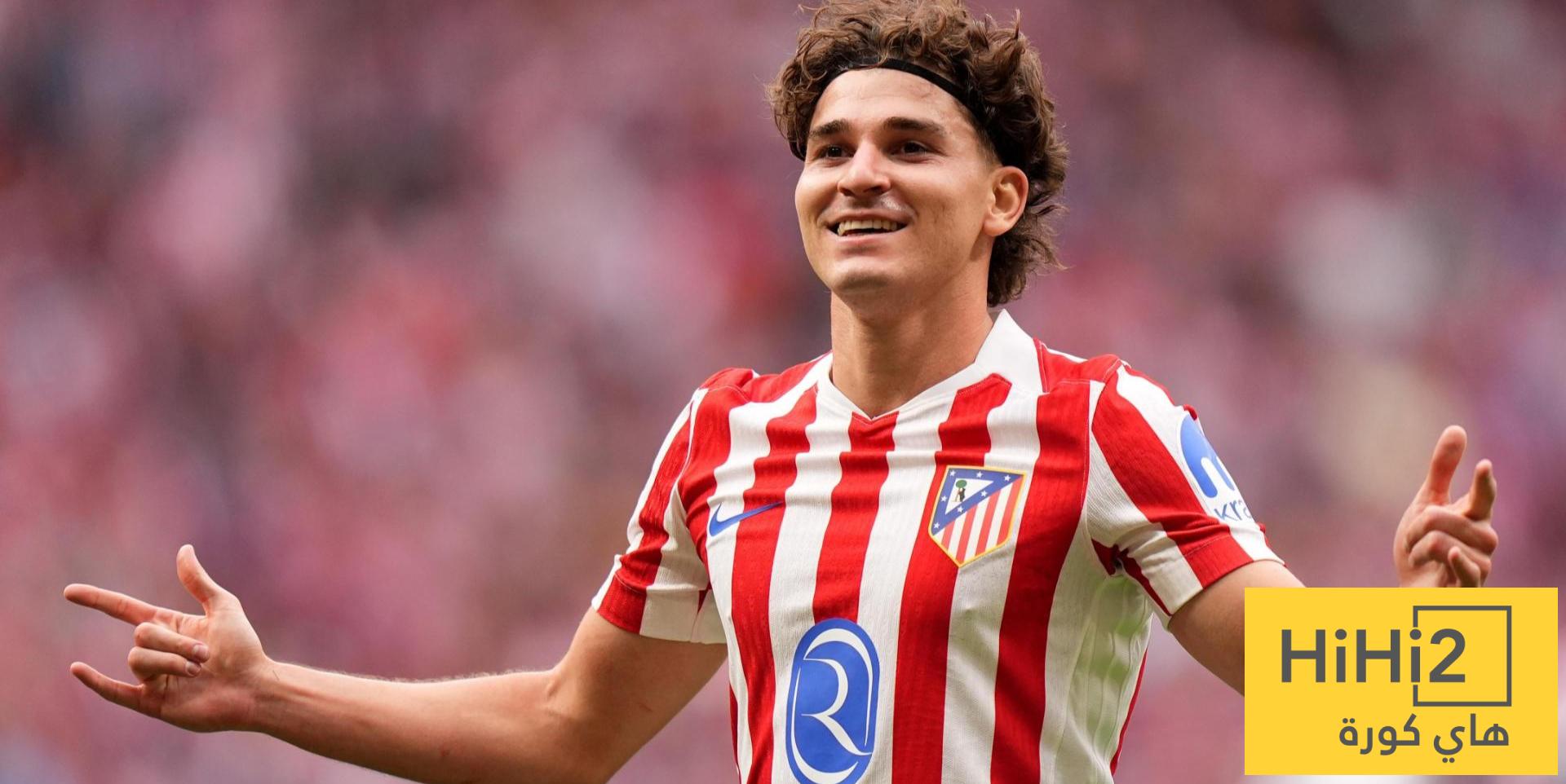 مباريات أتلتيكو مدريد المتبقية في 2025