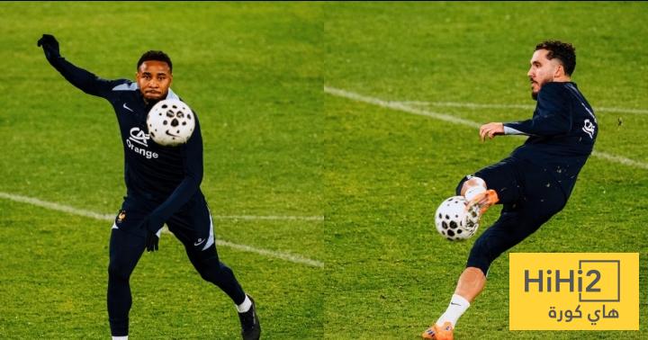 جلسة تنشيطية للمنتخب الفرنسي قبل مواجهة أوكرانيا