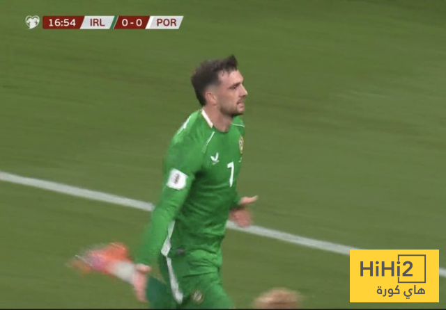 أيرلندا تتقدم بالهدف الأول ضد البرتغال أيرلندا تتقدم بالهدف الأول ضد البرتغال