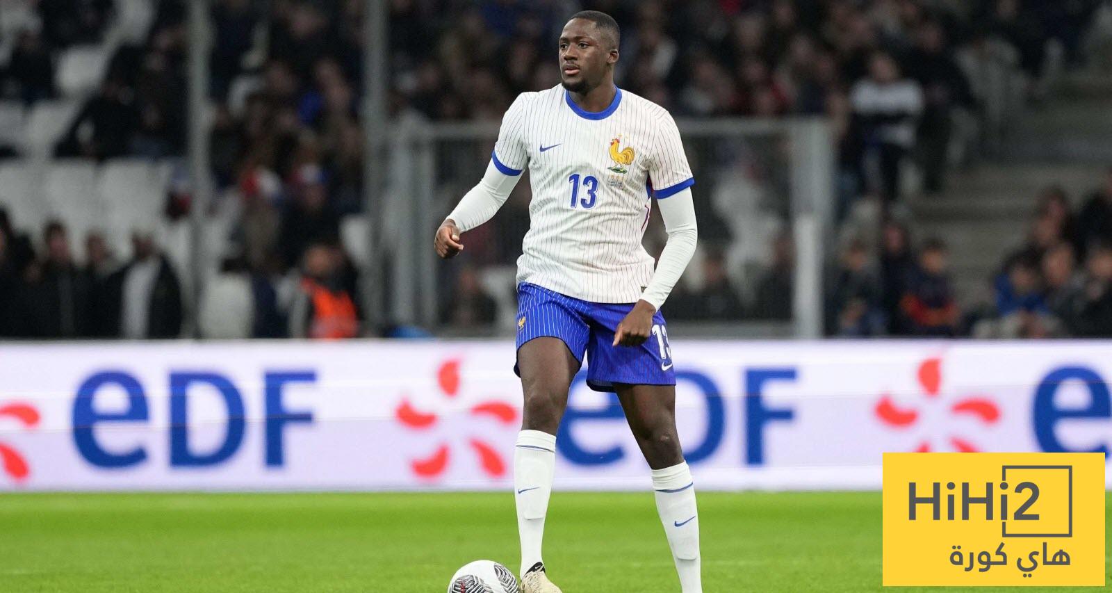 إحصائيات ابراهيما كوناتي أمام أذربيجان