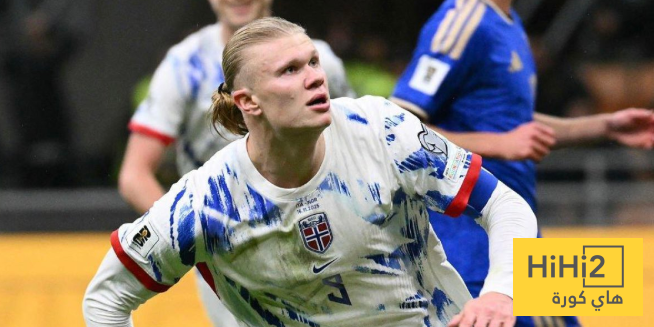 رقم تاريخي لهالاند بعد الهاتريك في إيطاليا