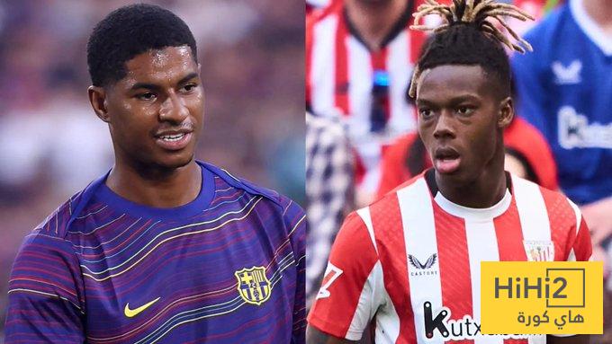 راشفورد يتفوق على نيكو ويليامز