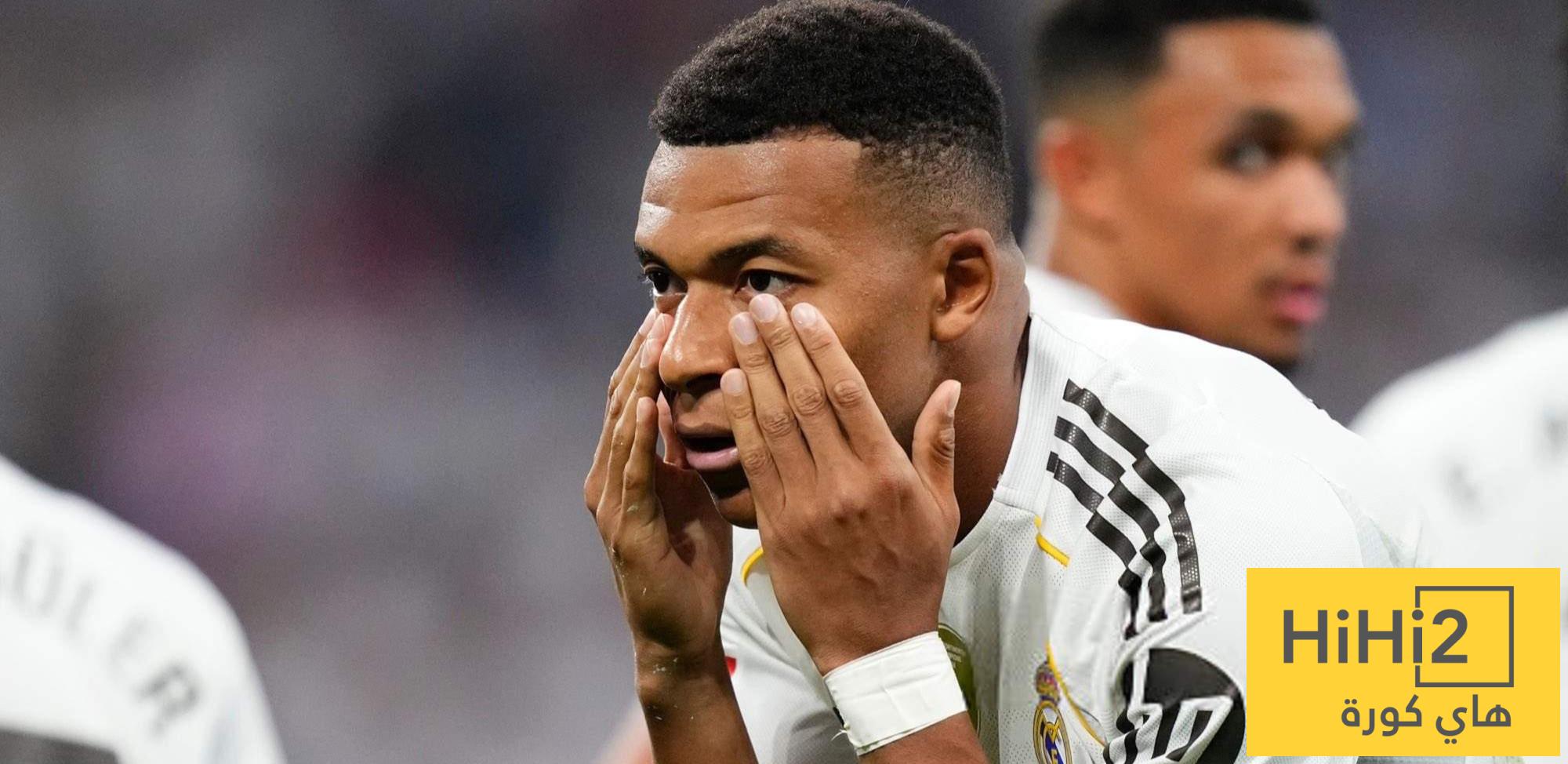 أرقام كيليان مبابي في الليغا هذا الموسم