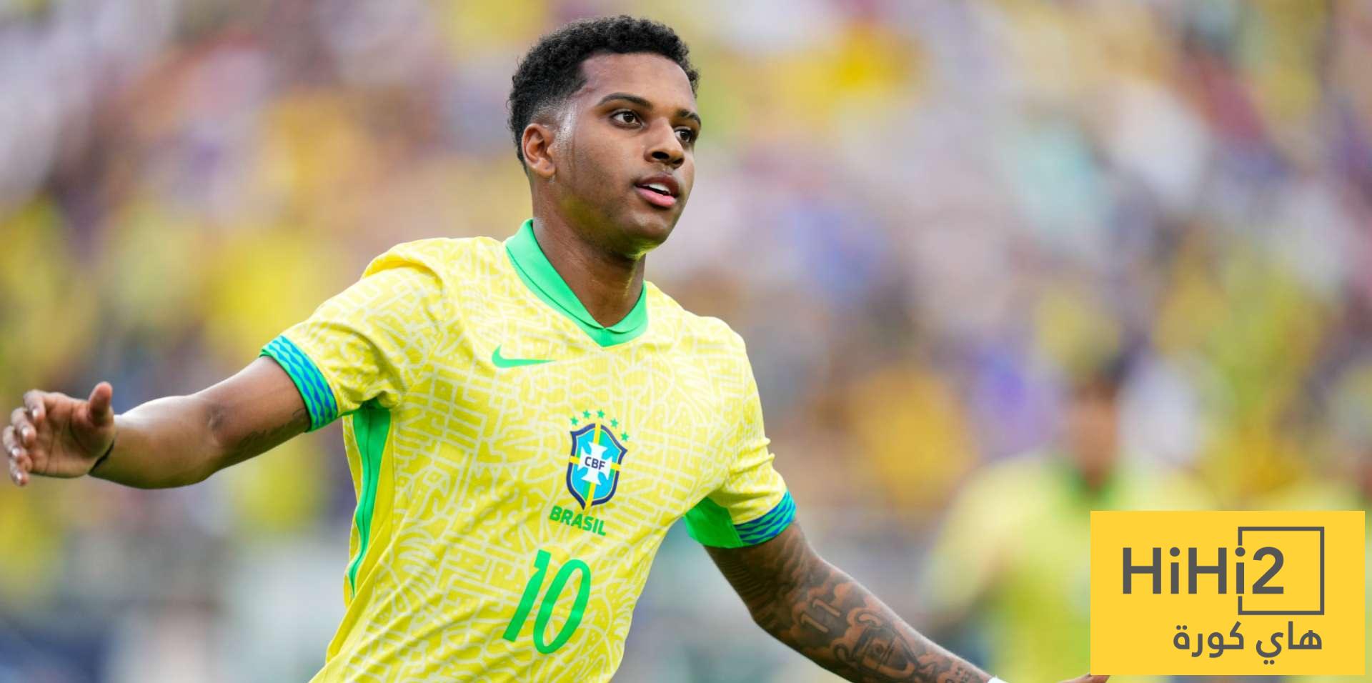 كل ما قدمه رودريغو مع البرازيل في تصفيات المونديال