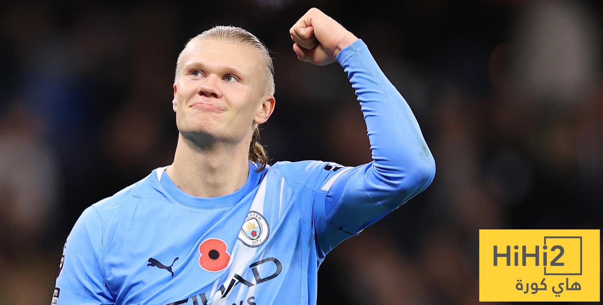 إحصائيات هالاند في دوري الأبطال هذا الموسم