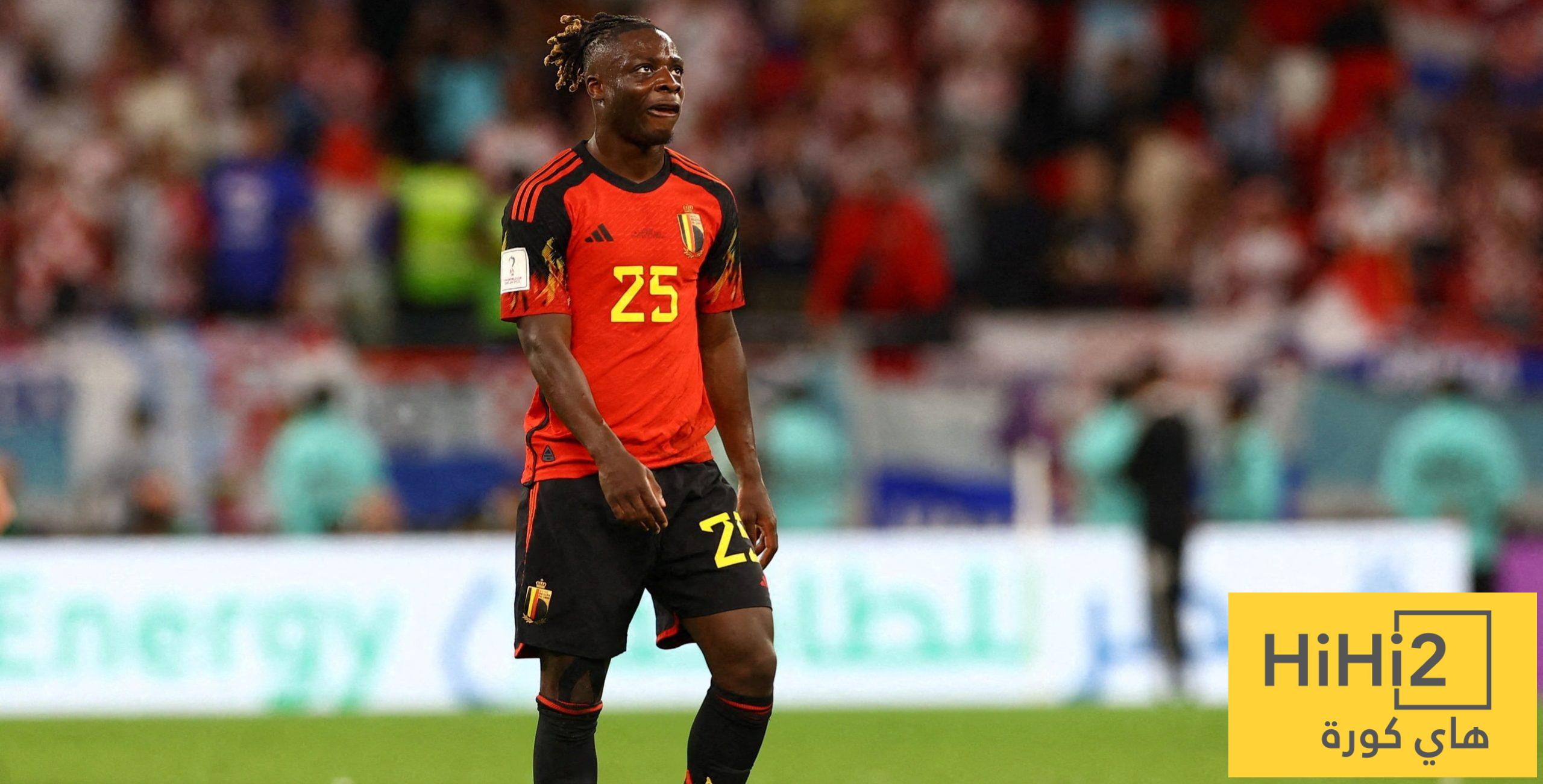 كل ما قدمه دوكو مع بلجيكا في تصفيات المونديال