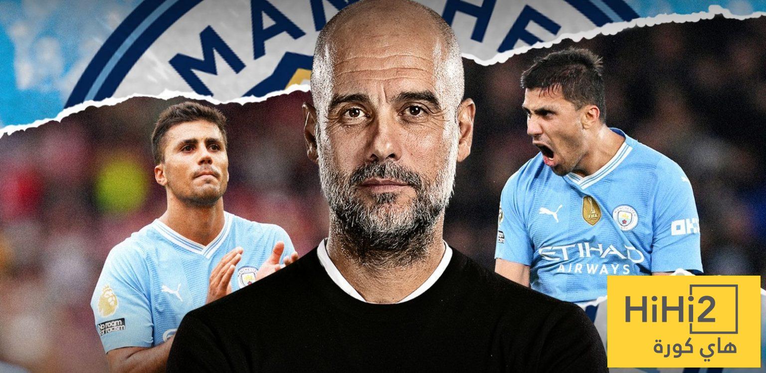 غوارديولا  : هذا ما يحتاجه رودري في الوقت الحالي