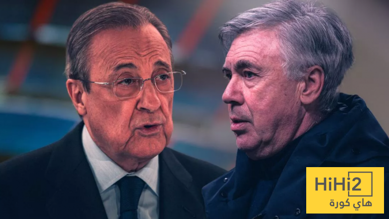 بيريز يوجه رسالة إلى أنشيلوتي