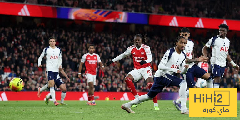 احصائيات مباراة ارسنال و توتنهام في الدوري الانجليزي