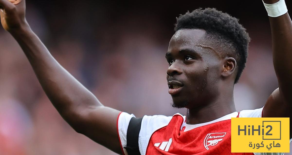 كل ما قدمه ساكا أمام توتنهام