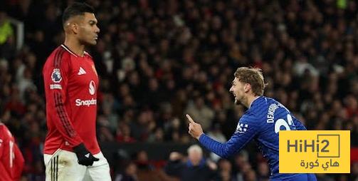 نهاية المباراة .. إيفرتون بعشر لاعبين يهزم مانشستر يونايتد