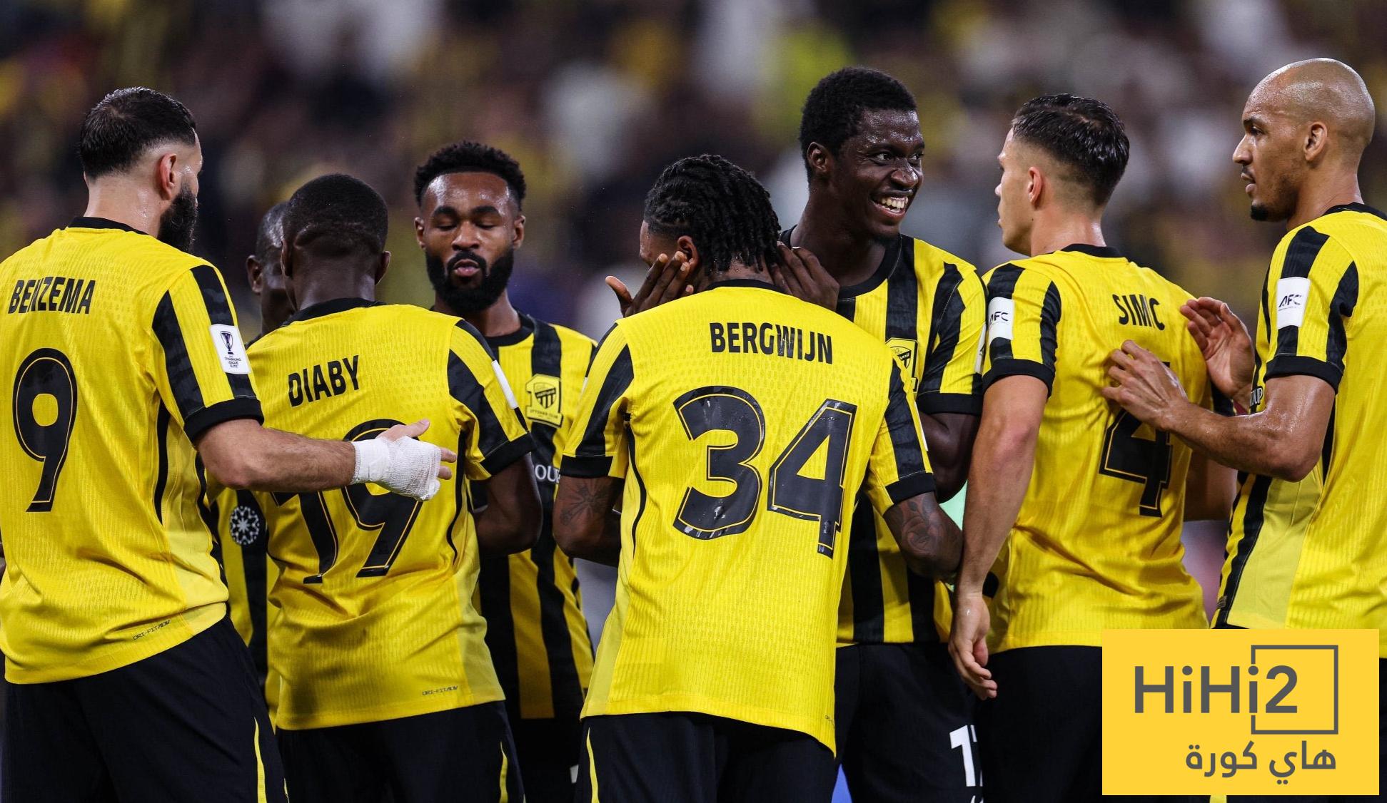 الاتحاد يفقد نجمه أمام الشباب
