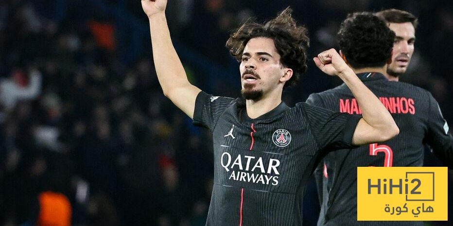 فيتينيا افضل لاعب في باريس سان جيرمان للشهر الرابع على التوالي