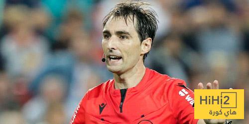 أرقام خاصة بحكم مباراة برشلونة وأتلتيكو مدريد